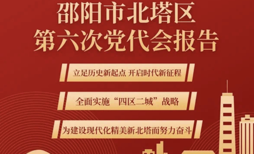 【聚焦党代会】一图读懂：中国共产党邵阳市北塔区第六次代表大会工作报告