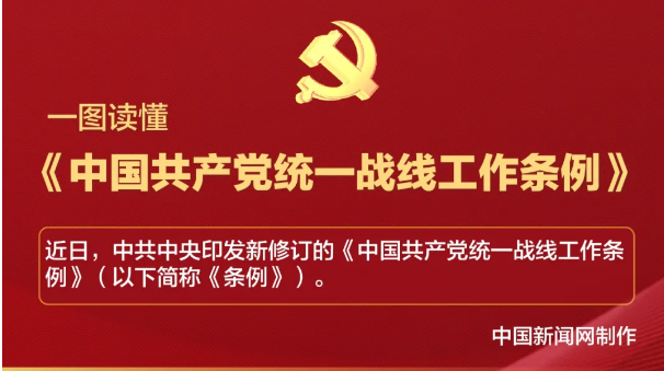一图读懂丨中国共产党统一战线工作条例