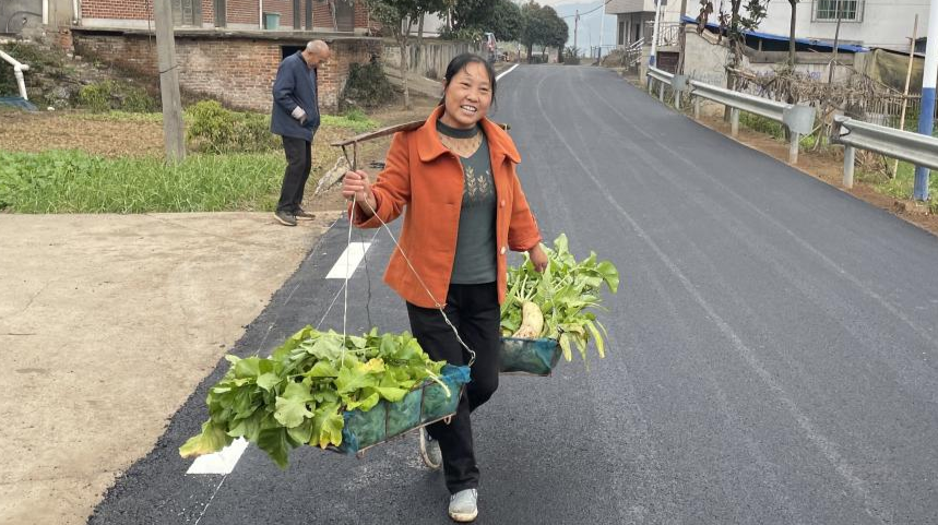 邵阳北塔：蔬菜喜丰收 菜农笑开颜