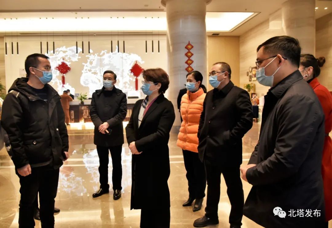 周迎春到北塔区督导疫情防控等工作