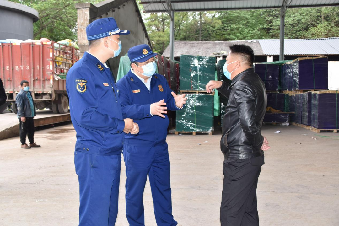 北塔大队深入造纸企业开展消防安全检查