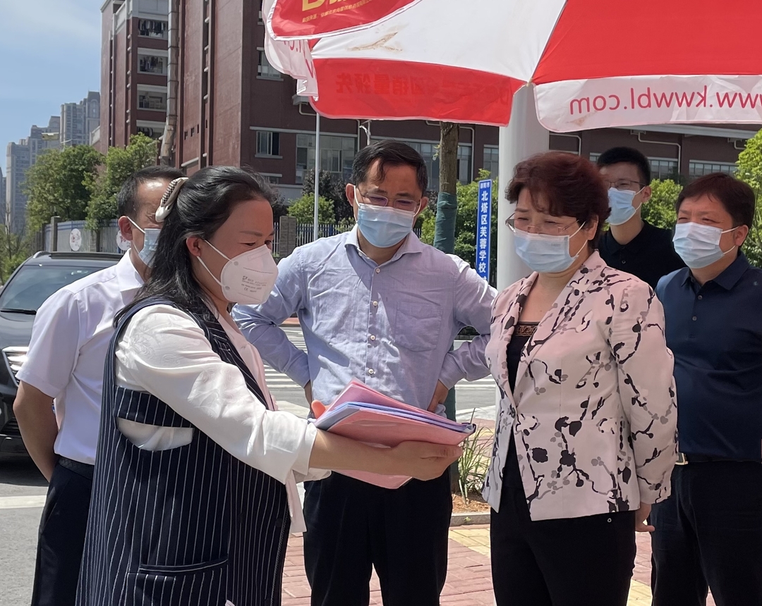 周迎春到北塔区调研指导疫情防控和复工复产工作
