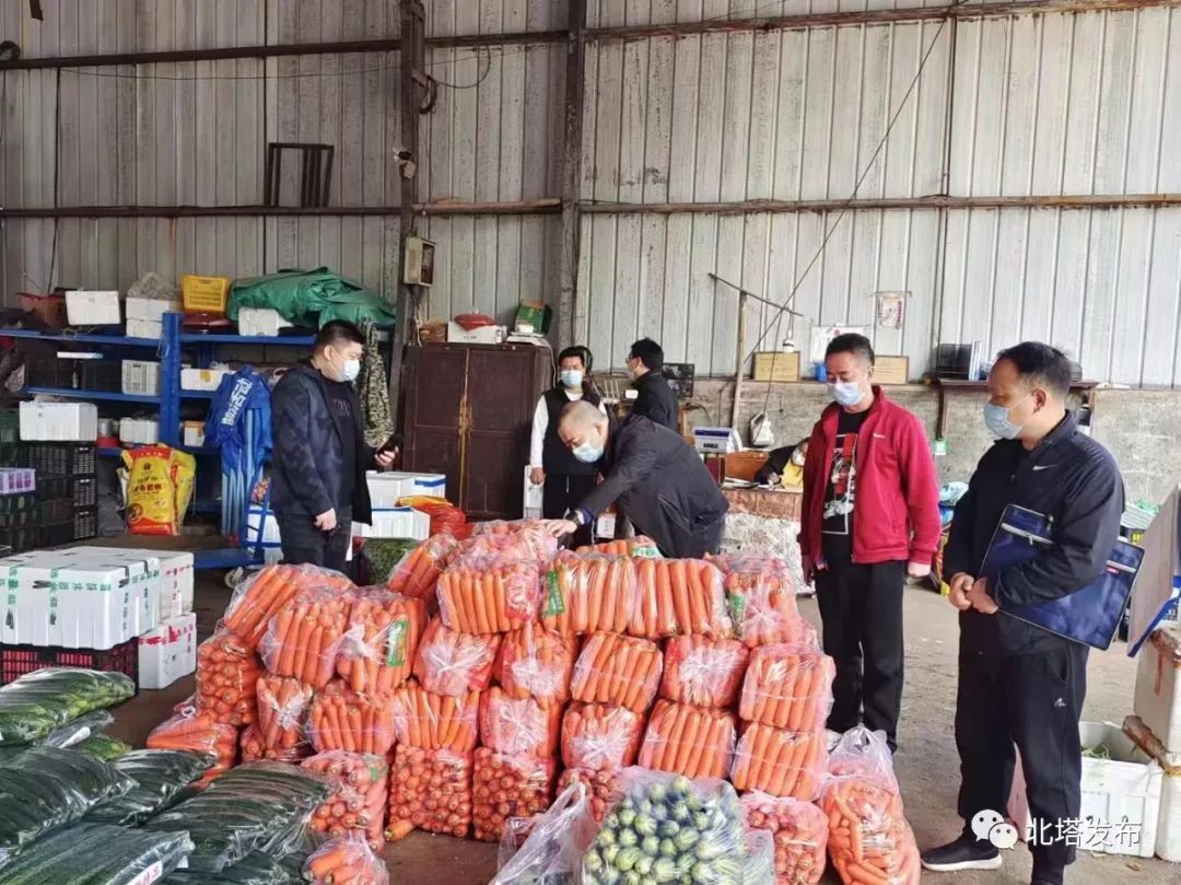 【物资保障】江北批发市场菜品供应充足价格稳定