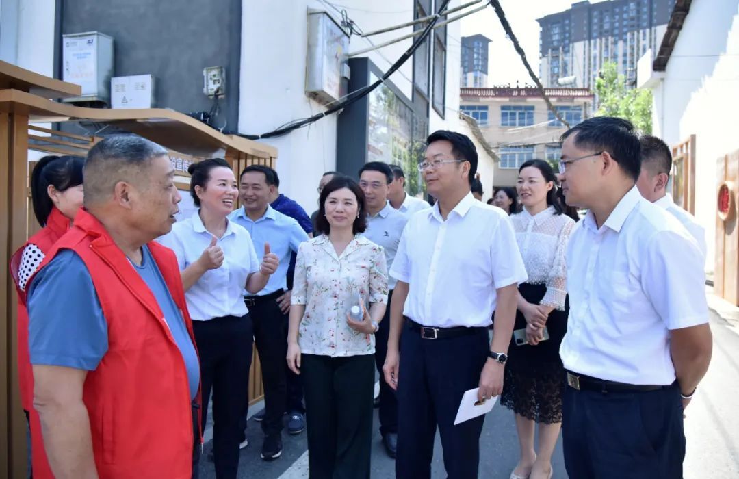 宜春市政协来北塔区调研基层协商平台建设