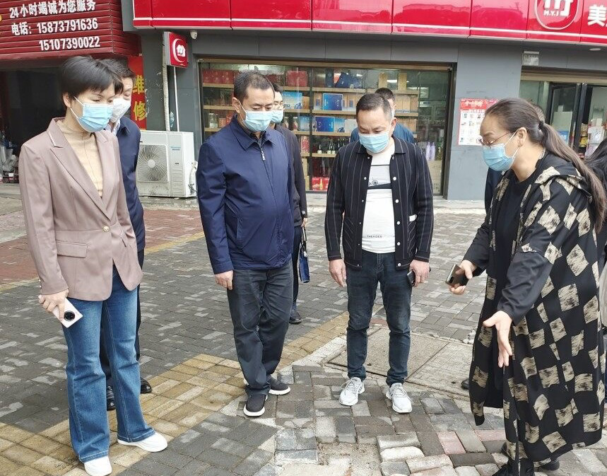 汤立斌调研督导北塔区创文工作