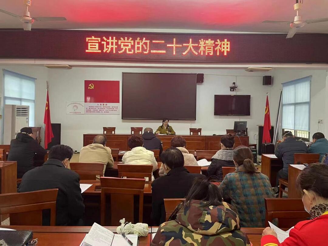 北塔区委巡察办开展党的二十大精神进社区  宣讲活动