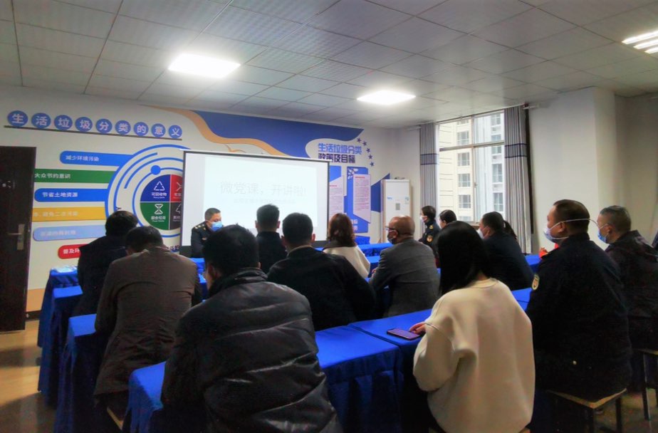 区城管执法局开展“一课一片一实践”活动 让主题党日更有质量