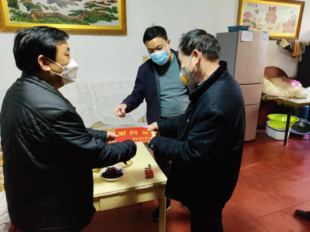 易德才到北塔走访慰问退役军人和其他优抚对象