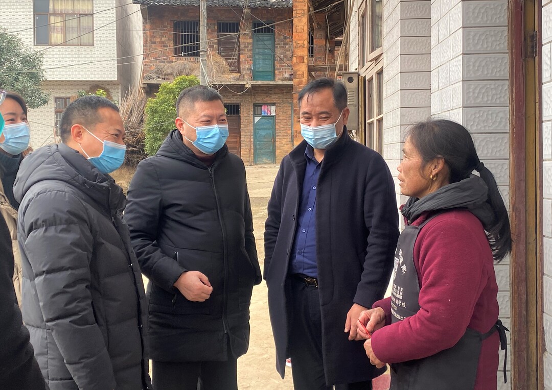 新春送温暖 慰问暖侨心—李仕刚赴北塔区慰问侨胞