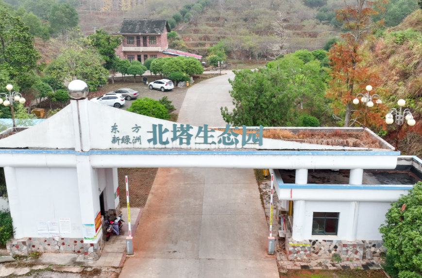 北塔区：春节游园 文明成“新风景”