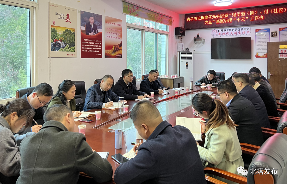 肖平带队调研“强街道（镇）、村（社区）为主”基层治理“十无”工作法推进情况