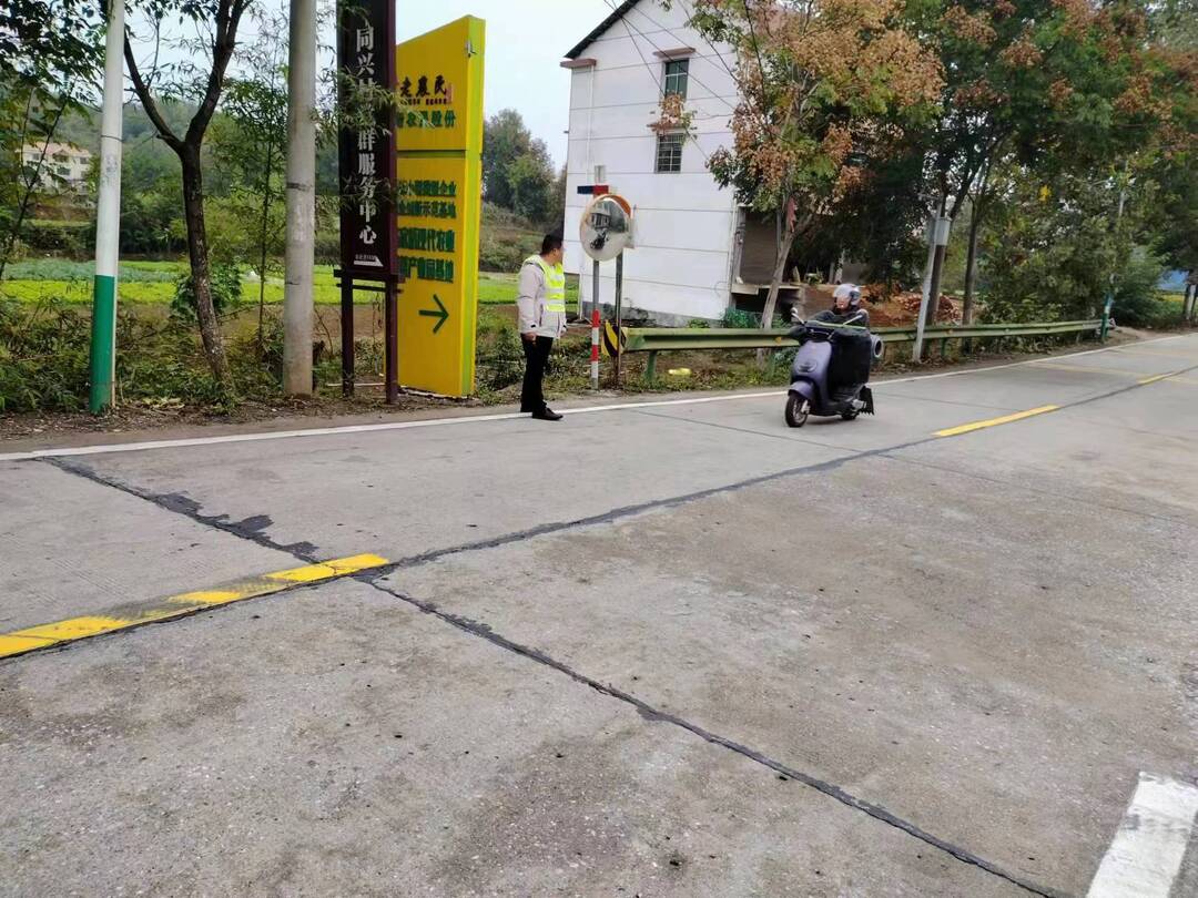 北塔区陈家桥镇：“三点”发力织牢乡村道路交通安全网