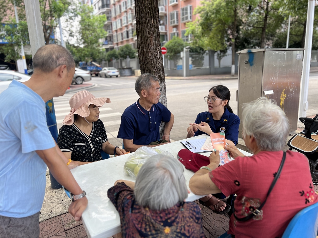 北塔消防扎实开展国庆节前消防安全宣传活动