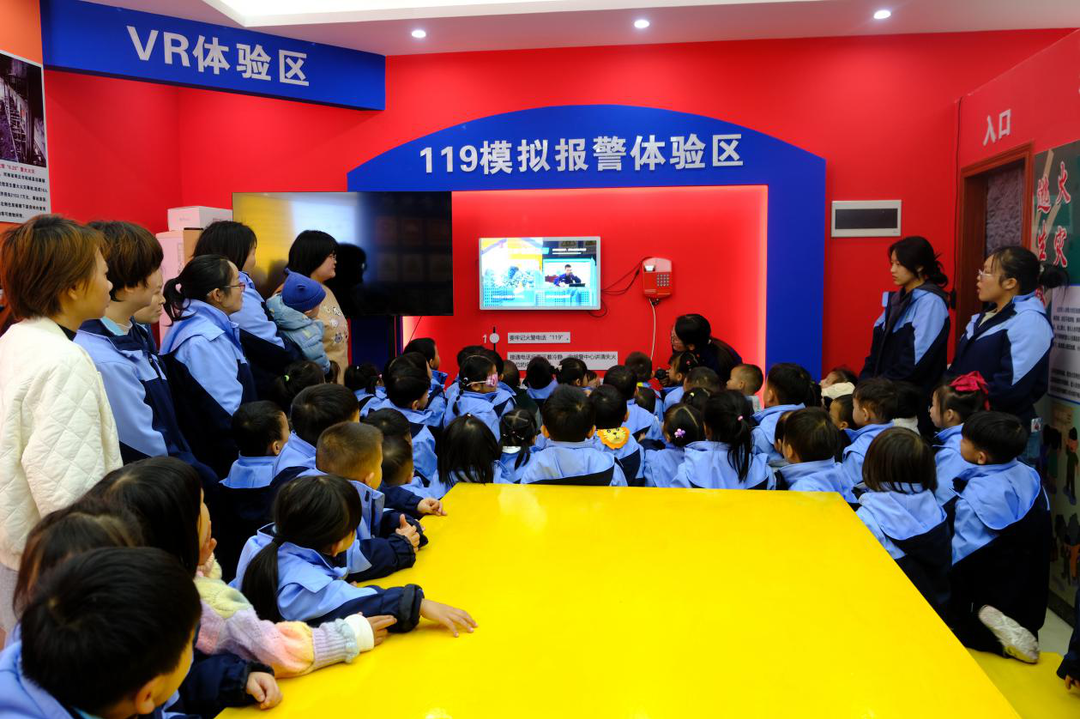 北塔区：萌娃进消防 零距离体验“消防之旅”