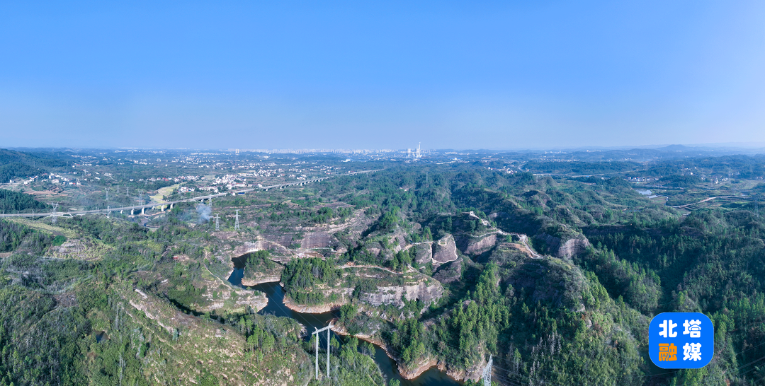 茶元头街道沐三村丹霞地貌