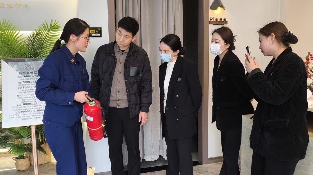 北塔区：开展消防产品科普宣传活动