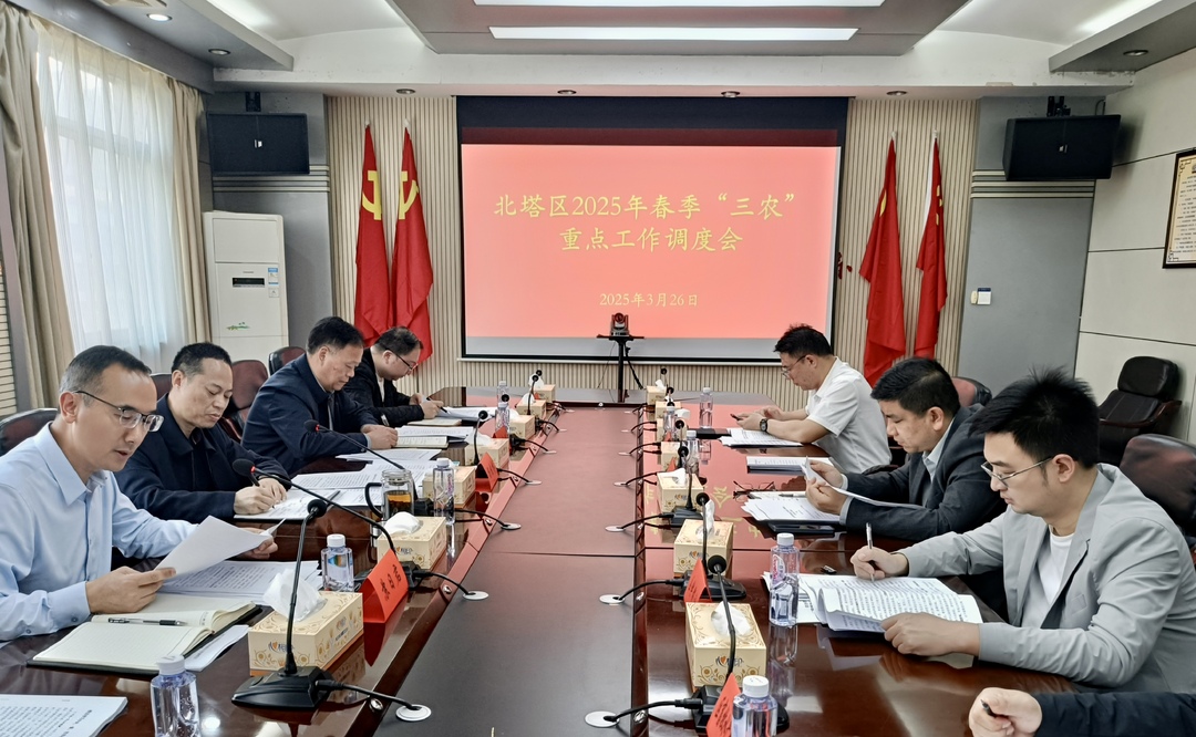 北塔区召开2025年春季"三农"重点工作调度会部署八项重点任务
