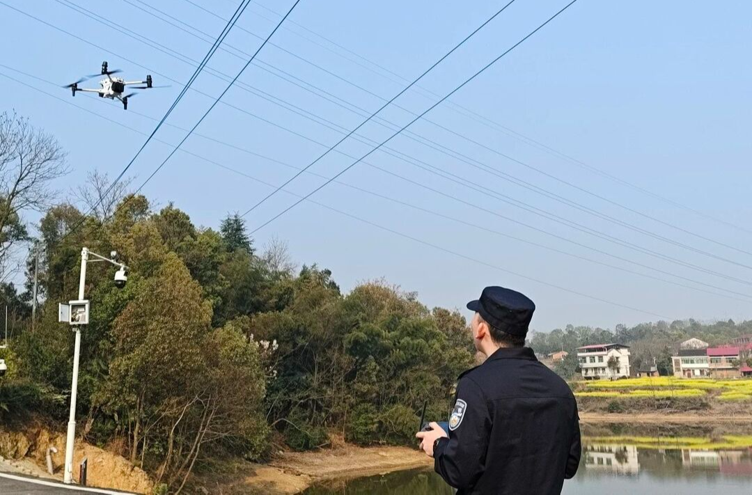 科技强警 “无人机”为北塔平安注入新动能