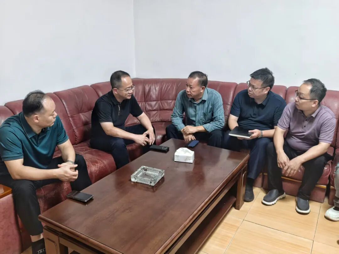 张龚赴恭兵食品有限公司调研