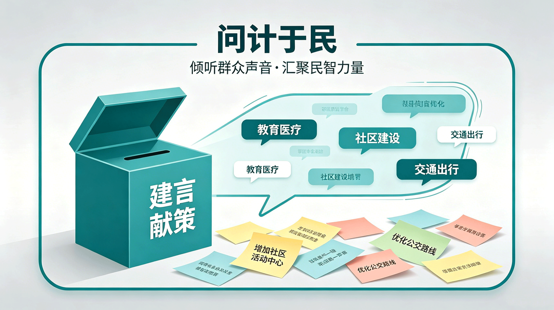 线上问计于民
