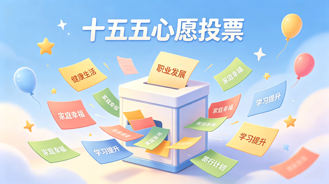 十五五心愿投票
