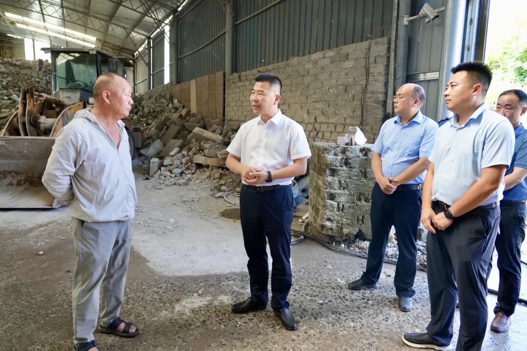 曾晚生督导省第四生态环境保护督察组下沉督查发现问题整改工作